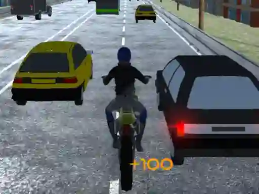 بازی Motorbike Traffic آنلاین
