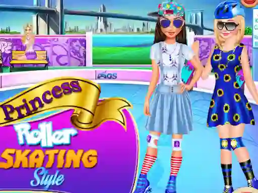 بازی Princess Roller Skating Style آنلاین