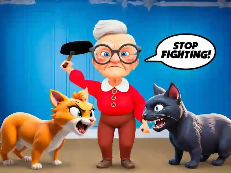 بازی Cat and Granny آنلاین