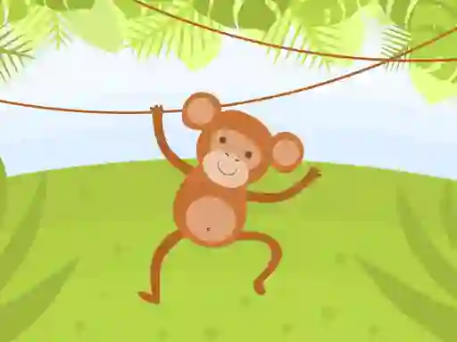 بازی Funny Monkeys Coloring آنلاین