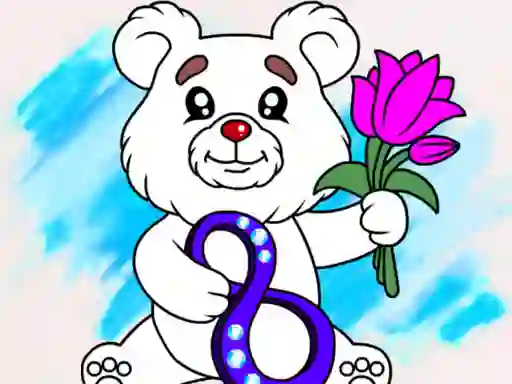 بازی March Coloring Book آنلاین