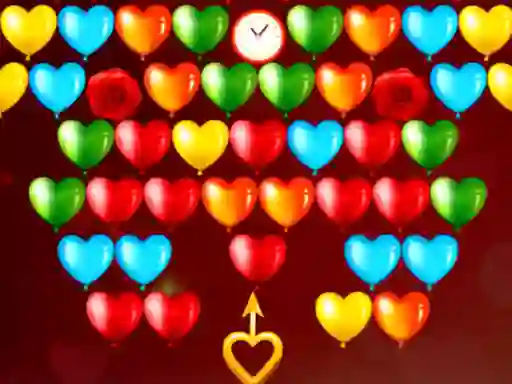 بازی Bubble Shooter Valentines آنلاین