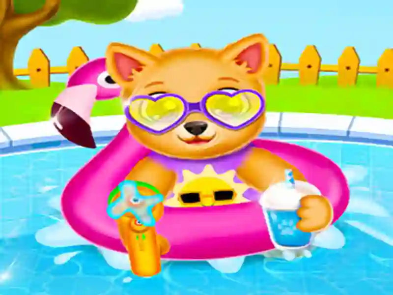بازی Newborn Puppy Baby Shower آنلاین