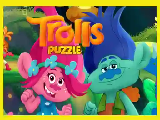 بازی Trolls Puzzle آنلاین
