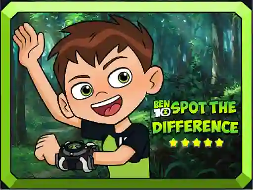 بازی Ben 10 Spot the Difference آنلاین