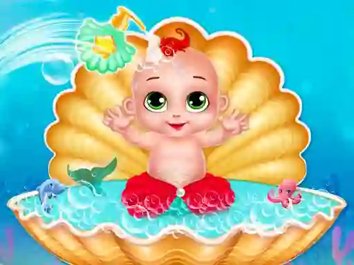 بازی Mermaid Baby Care آنلاین