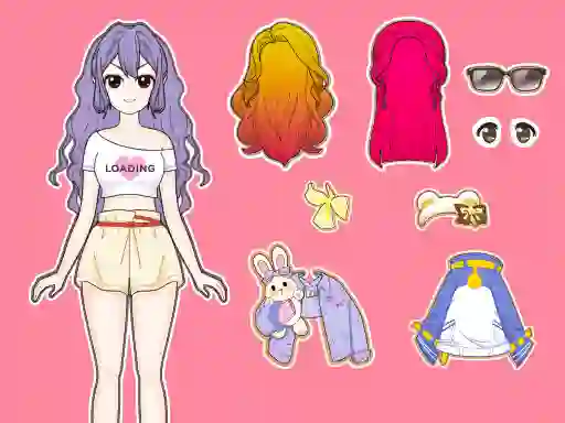 بازی Dress Up Babi Doll آنلاین