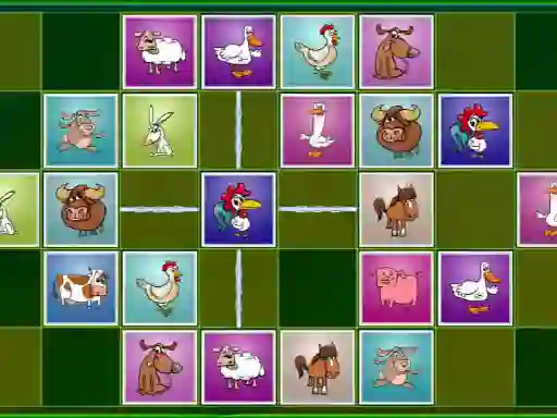 بازی Farm animals matching puzzles آنلاین