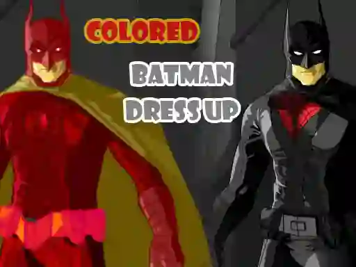 بازی Colored Batman Dress Up آنلاین