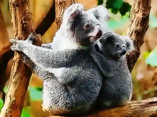 بازی Cute Baby Koala Bear آنلاین