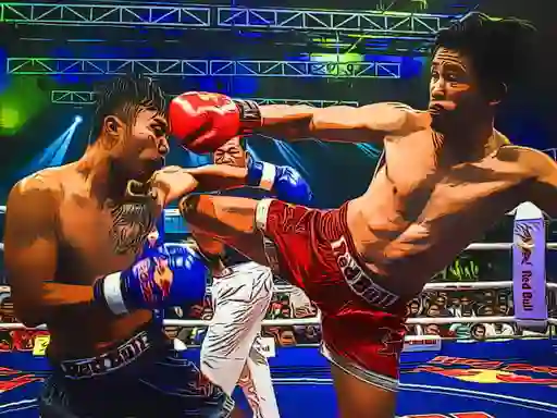 بازی MuayThai Fighters Jigsaw آنلاین