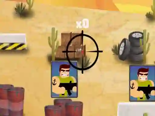 بازی 2D War Friends Shooting آنلاین
