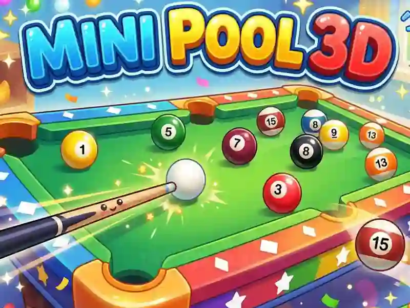 بازی Mini Pool 3D آنلاین