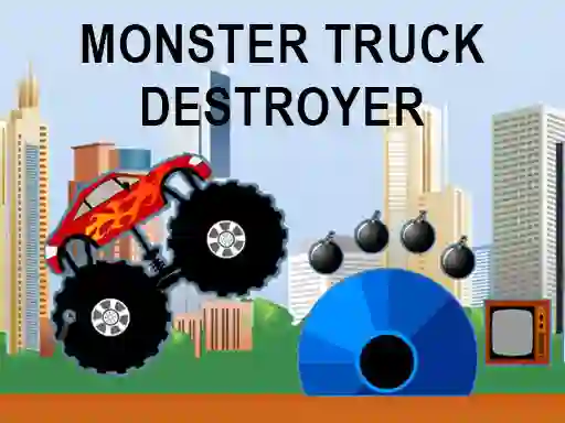 بازی Monster truck destroyer آنلاین