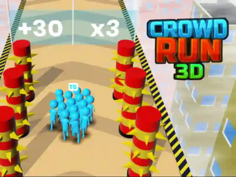 بازی Crowd Run 3D آنلاین