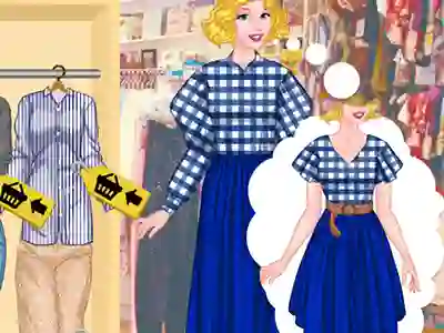 بازی Princesses Thrift Shop Challenge آنلاین