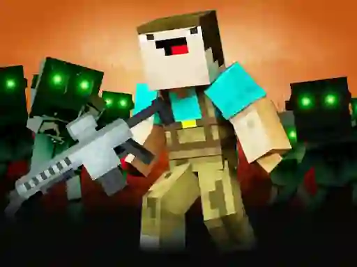 بازی Noob Shooter Zombie آنلاین