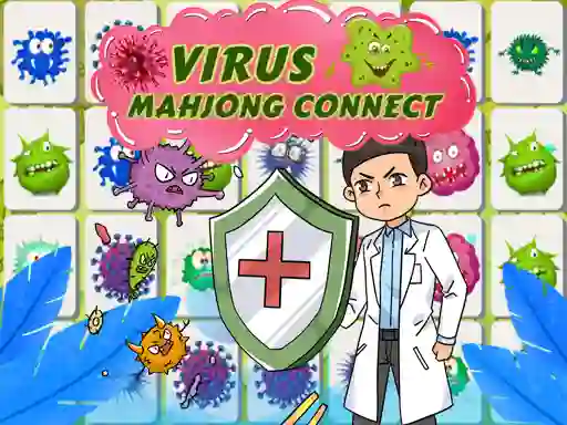 بازی Virus Mahjong Connection آنلاین