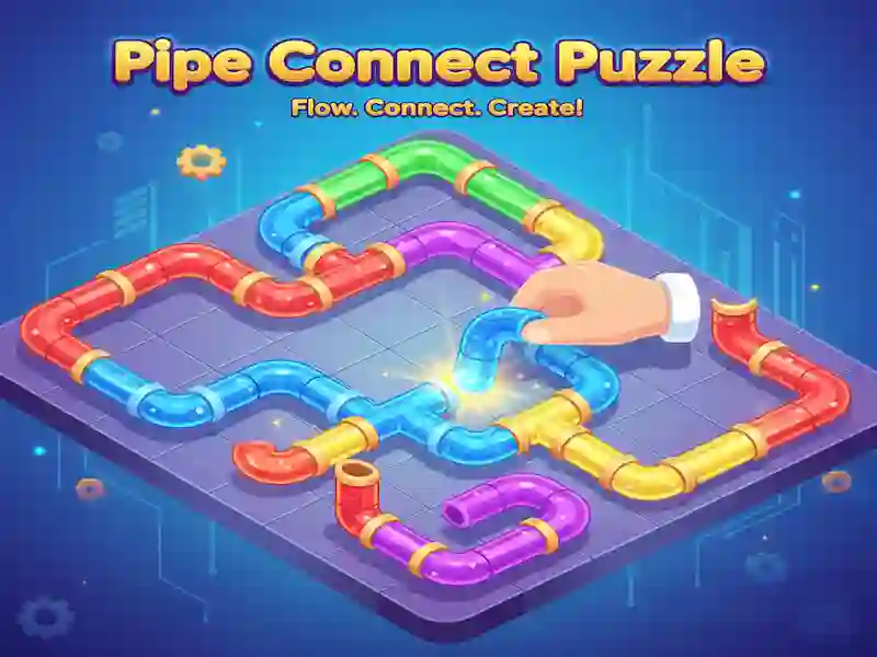 بازی Pipe Connect Puzzle آنلاین