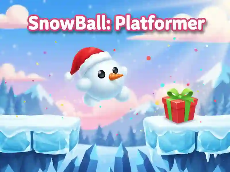 بازی SnowBall: Platformer آنلاین