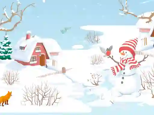 بازی Snowman Slide آنلاین