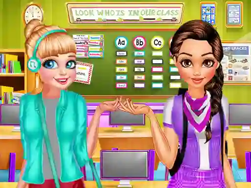 بازی  Modern Girls Collage Day آنلاین