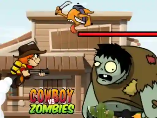 بازی Cowboy vs Zombies آنلاین
