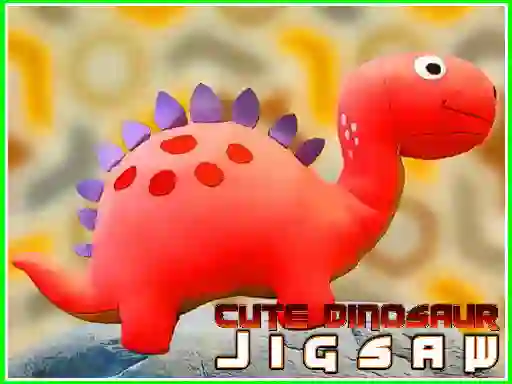 بازی Cute Dinosaur Jigsaw آنلاین