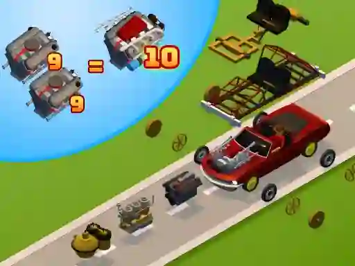 بازی Idle Drive: Merge, Upgrade, Drive آنلاین