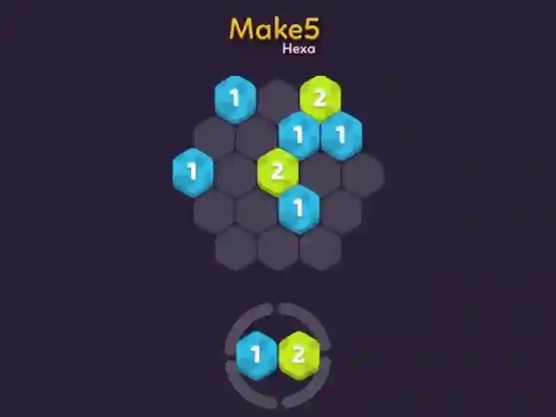 بازی Make 5 Hexa آنلاین