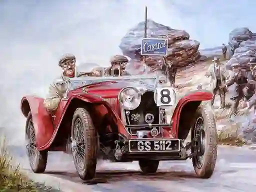 بازی Vintage Cars Puzzle آنلاین