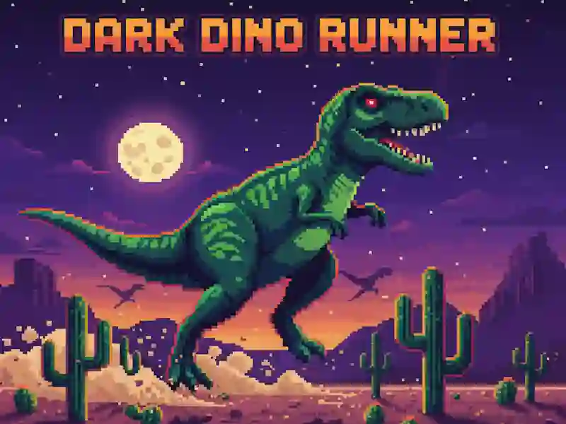 بازی Dark Dino Runner آنلاین