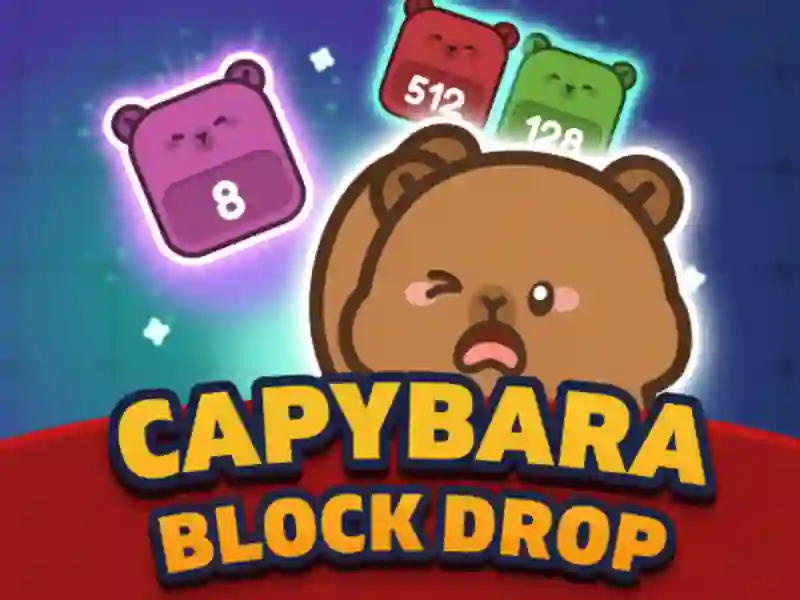بازی Capybara Block Drop آنلاین
