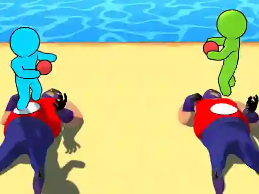 بازی Dodge Ball Jump آنلاین