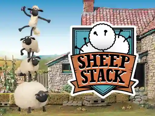 بازی Shaun The Sheep Sheep Stack آنلاین