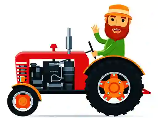 بازی Cartoon Farm Traktors آنلاین