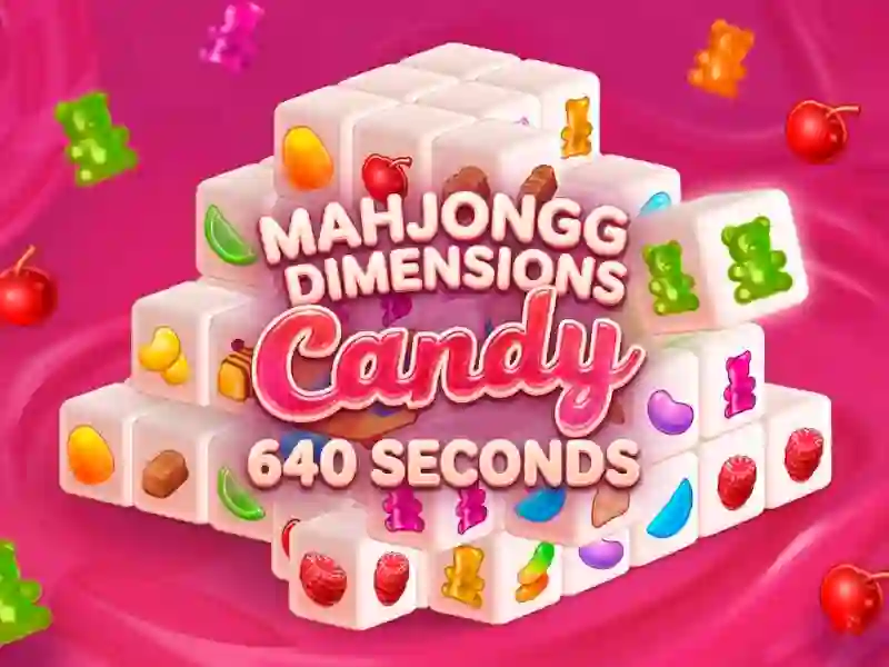 بازی Mahjongg Dimensions Candy 640 seconds آنلاین