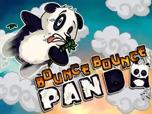 بازی Bounce bounce Panda آنلاین