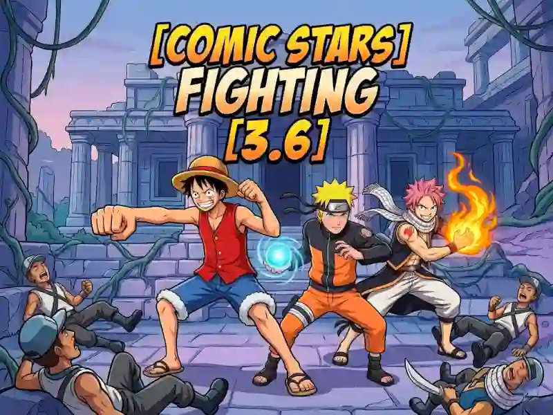 بازی Comic Stars Fighting 3.6 آنلاین
