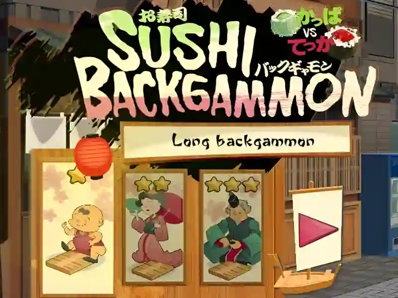 بازی Sushi Backgammon آنلاین
