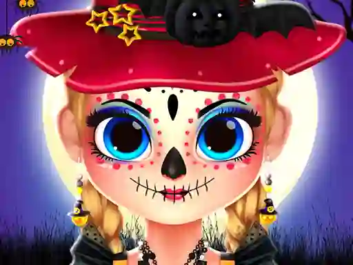 بازی Little Lily Halloween Prep آنلاین