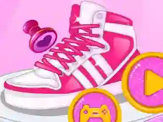 بازی Popstar sneaker designer آنلاین