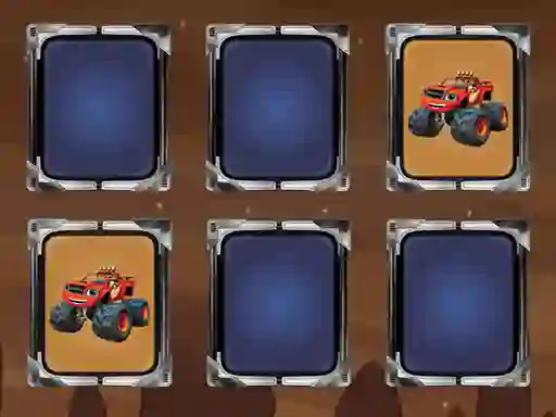 بازی Monster Trucks Memory آنلاین