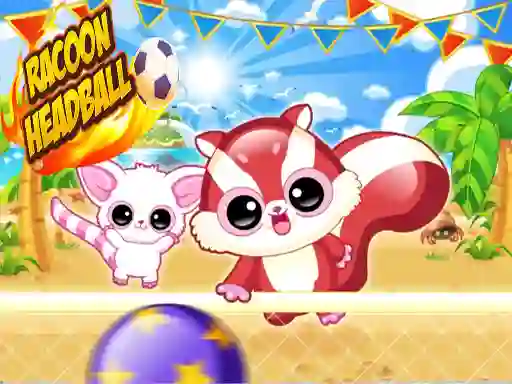 بازی Racoon Headball آنلاین