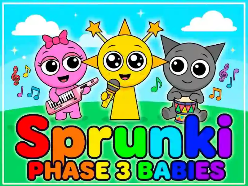 بازی Sprunki baby PHASE 3 آنلاین