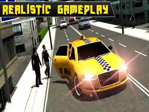بازی Crazy Taxi Car Simulation آنلاین