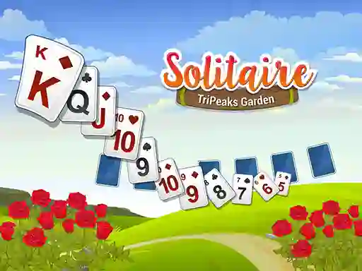 بازی Solitaire TriPeaks Garden آنلاین
