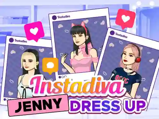 بازی Instadiva Jenny Dress Up آنلاین