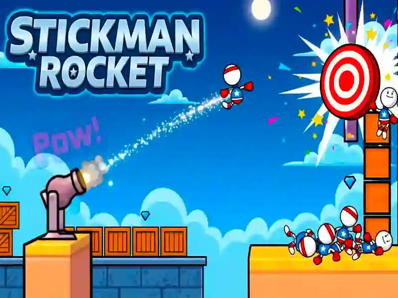 بازی Stickman Rocket آنلاین