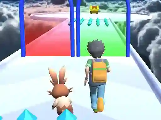 بازی Baby Monster Run آنلاین